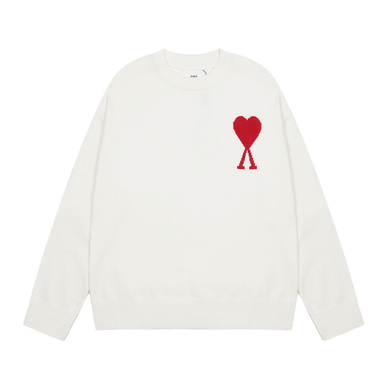 AMI HEART SWEATER