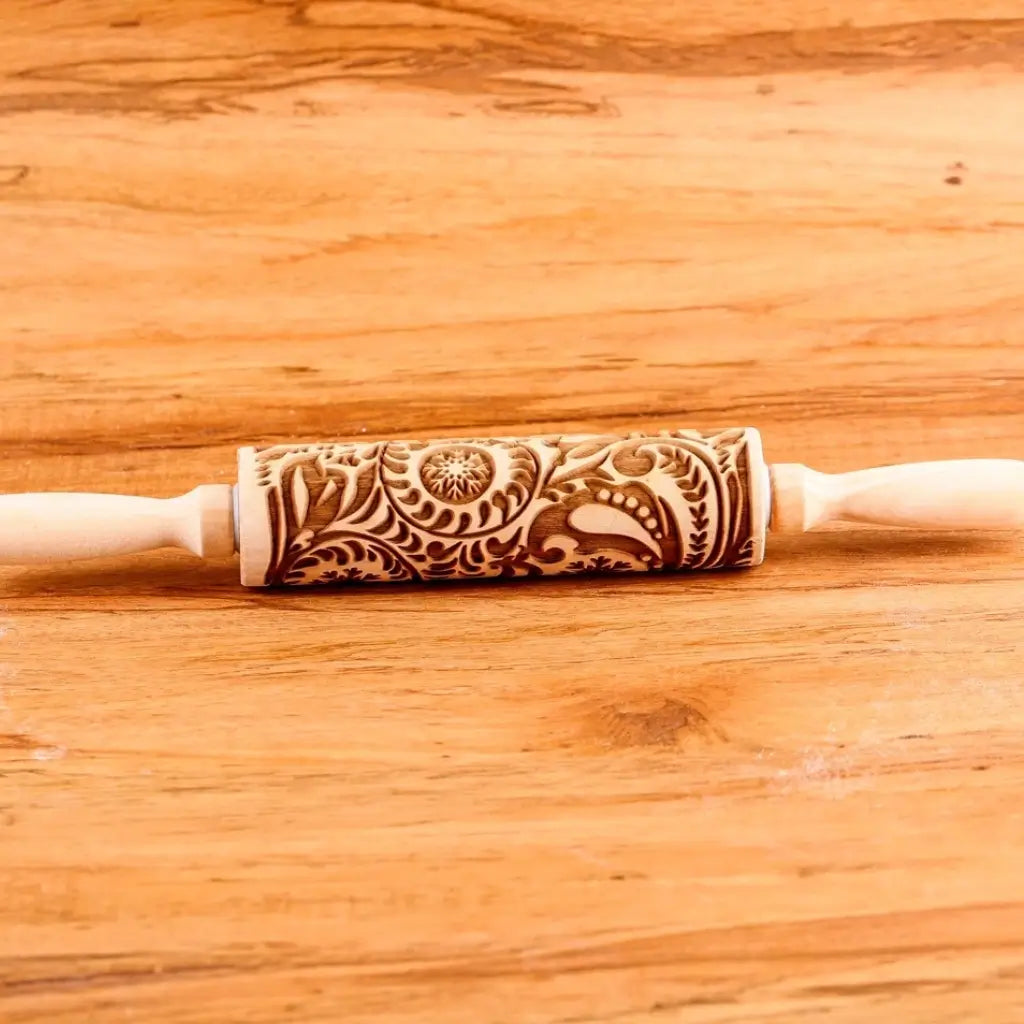 Rolo de Massa para Biscoito Decorado de Natal | Pino Artesanal Merry Christmas