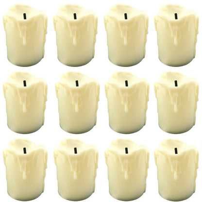 Vela de Led Eletrônica Conjunto Luz Romantic