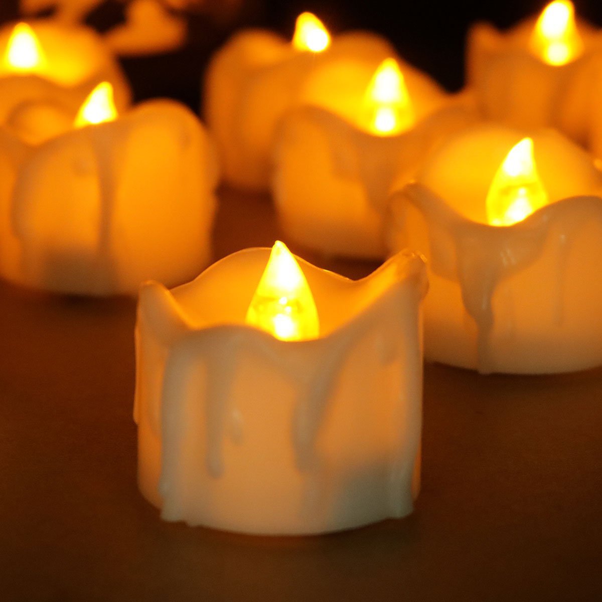 Vela de Led Eletrônica Conjunto Luz Anã