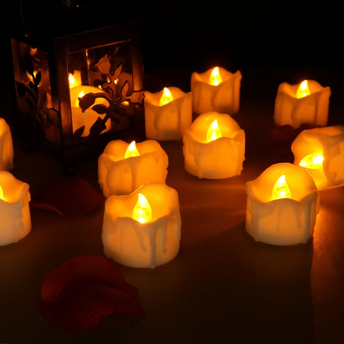 Vela de Led Eletrônica Conjunto Luz Anã