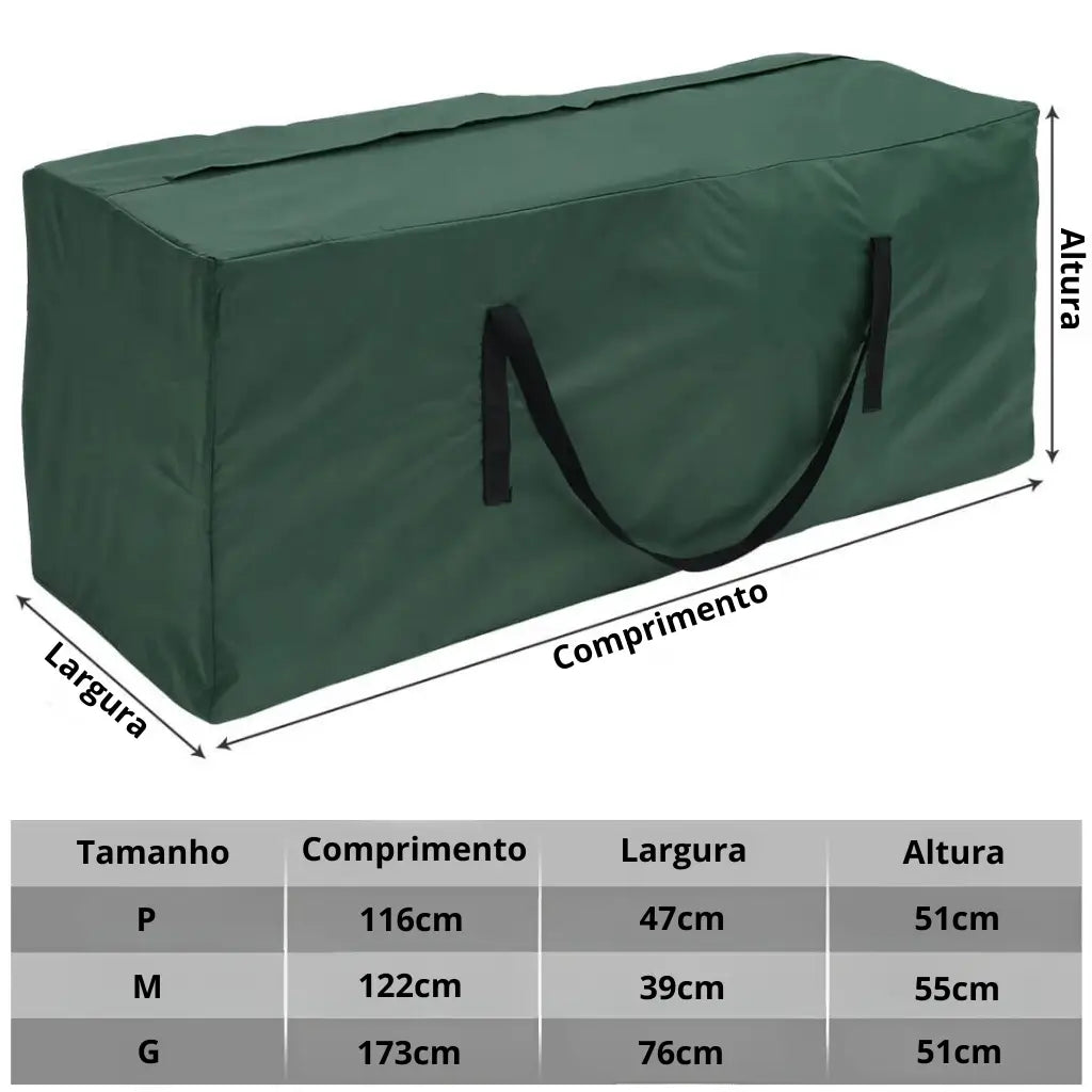 Saco de Armazenamento Impermeável Para Árvore de Natal