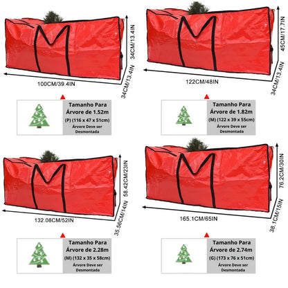 Saco de Armazenamento Para Árvore de Natal Casa