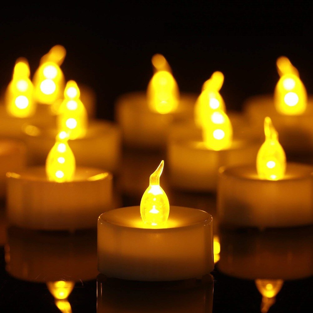 Vela de Led Conjunto Luz Multicolorido