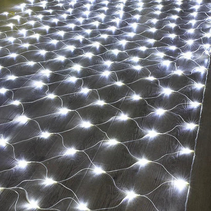 Pisca Pisca Rede de Leds Natalinos - Ilumine Exteriores