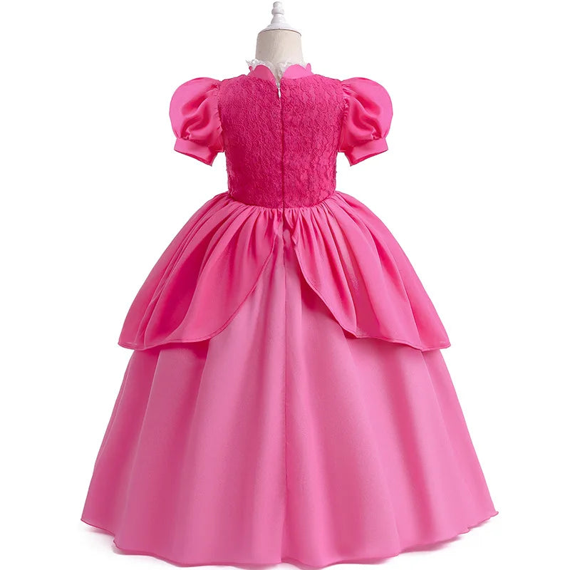 Fantasia Infantil Princesa Peach Mario Bros