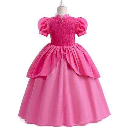 Fantasia Infantil Princesa Peach Mario Bros