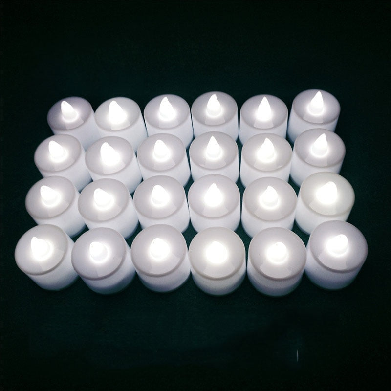 Vela de Led Conjunto Luz Multicolorido