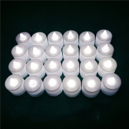 Vela de Led Conjunto Luz Multicolorido