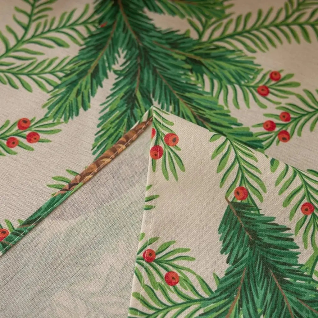 Toalha de Mesa de Natal Mesa Posta Natal Boas Festas