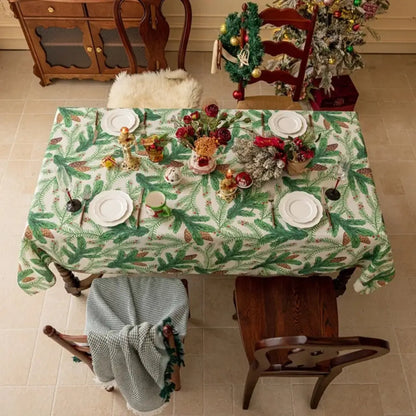Toalha de Mesa de Natal Mesa Posta Natal Boas Festas