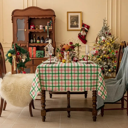Toalha de Mesa de Natal Mesa Posta Natal Boas Festas