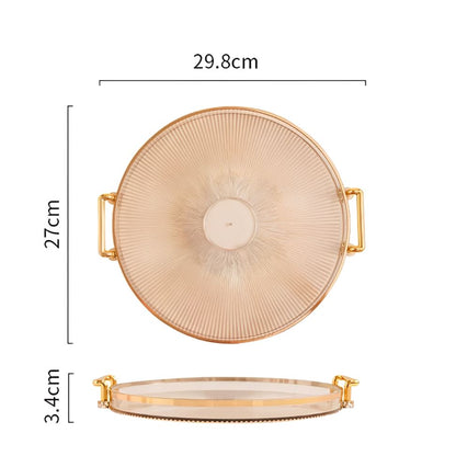 Aparador Circular Decorativo em Acrílico Conceito 