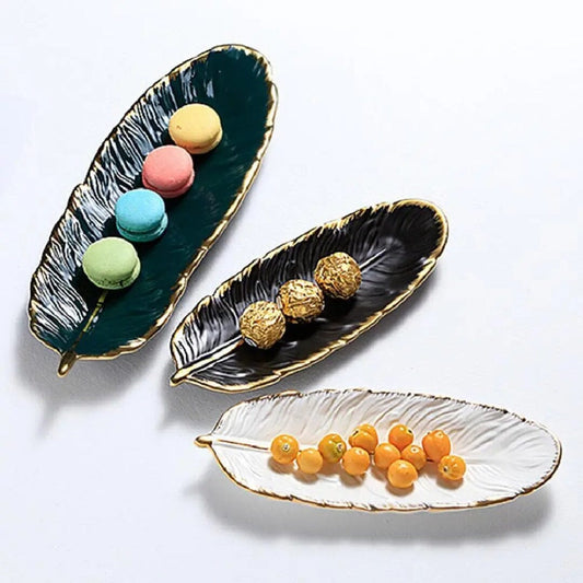 Aparador Prato de Porcelana Requintado Mercy para Cozinha YuDome 