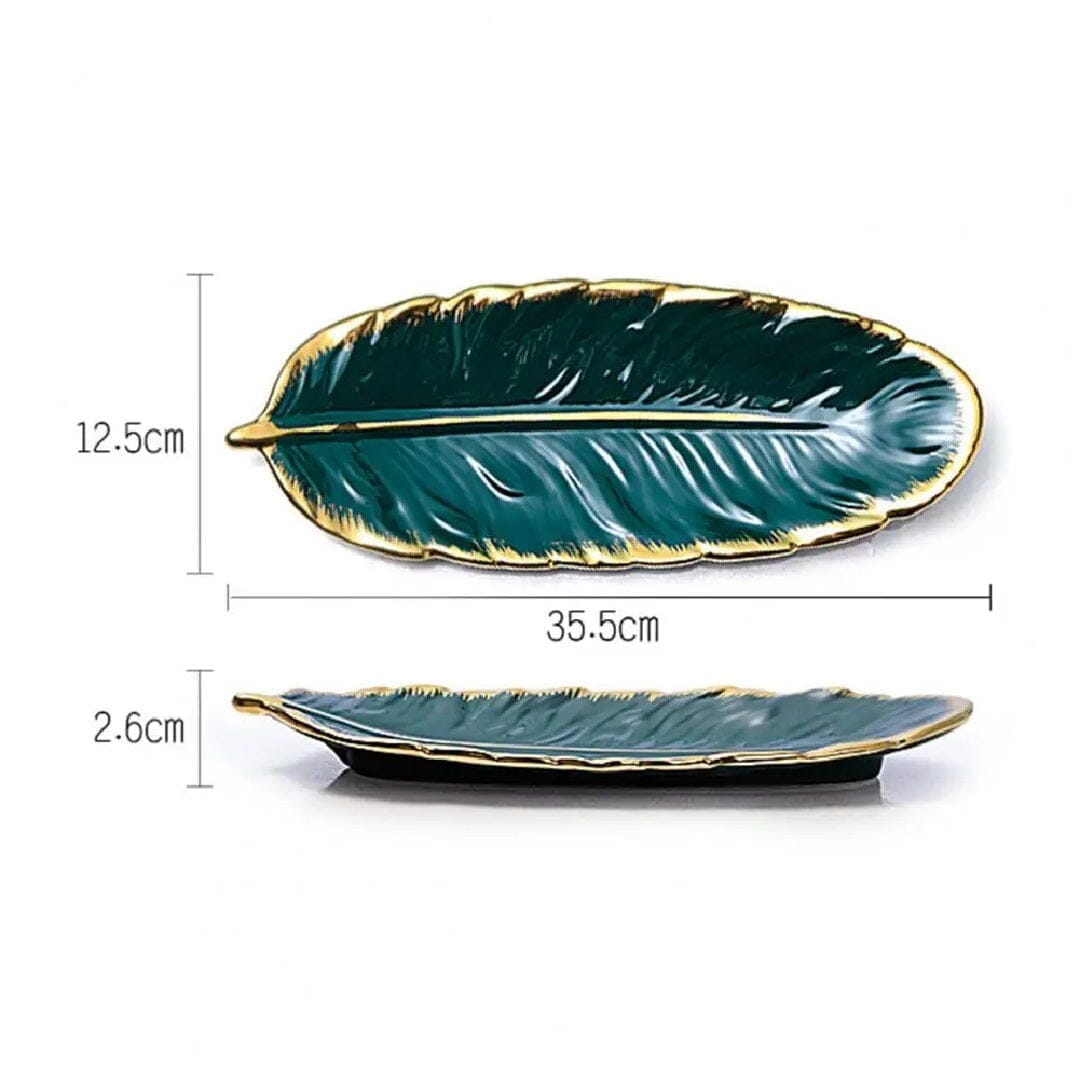 Aparador Prato de Porcelana Requintado Mercy para Cozinha YuDome 