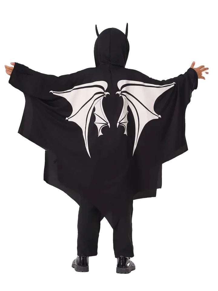 Fantasia Infantil de Halloween Morcego Bilha no Escuro