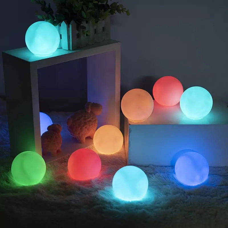 Bola Led Solar Iluminação Flutuante Impermeável Decoração Jardim
