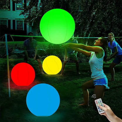 Bola Led Solar Iluminação Flutuante Impermeável Decoração Jardim