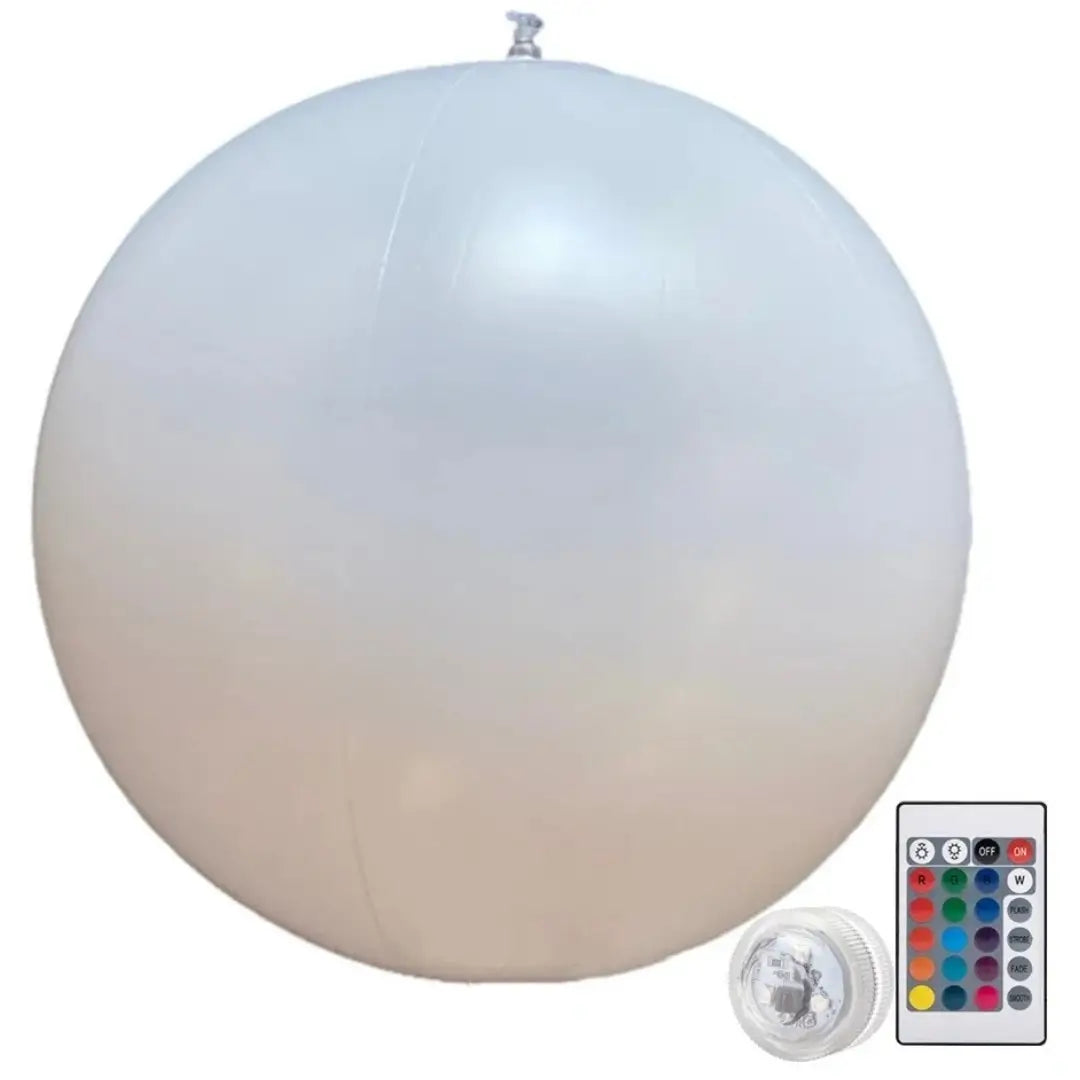 Bola Led Solar Iluminação Flutuante Impermeável Decoração Jardim