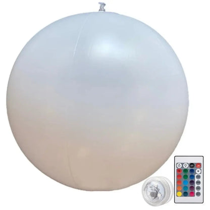 Bola Led Solar Iluminação Flutuante Impermeável Decoração Jardim