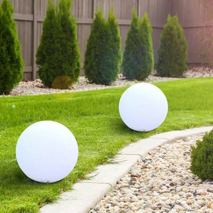 Bola Led Solar Iluminação Flutuante Impermeável Decoração Jardim