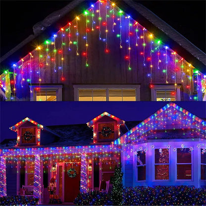 Pisca Pisca Led Cascata – Iluminação Decorativa Natalina e Brilho Intenso
