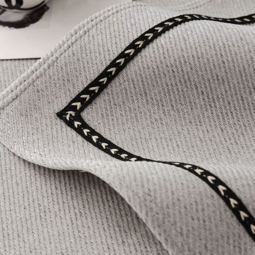 Capa de Sofá Chenille Supreme Soft Gray – Antiderrapante e Proteção Capa - 0011 Conceito 