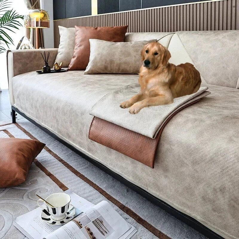 Capa de Sofá Premium à Prova de água e Anti-arranhões Bege Lenogue Capa de Sofá Premium à Prova de água e Anti-arranhões Bege Lenogue Conceito 