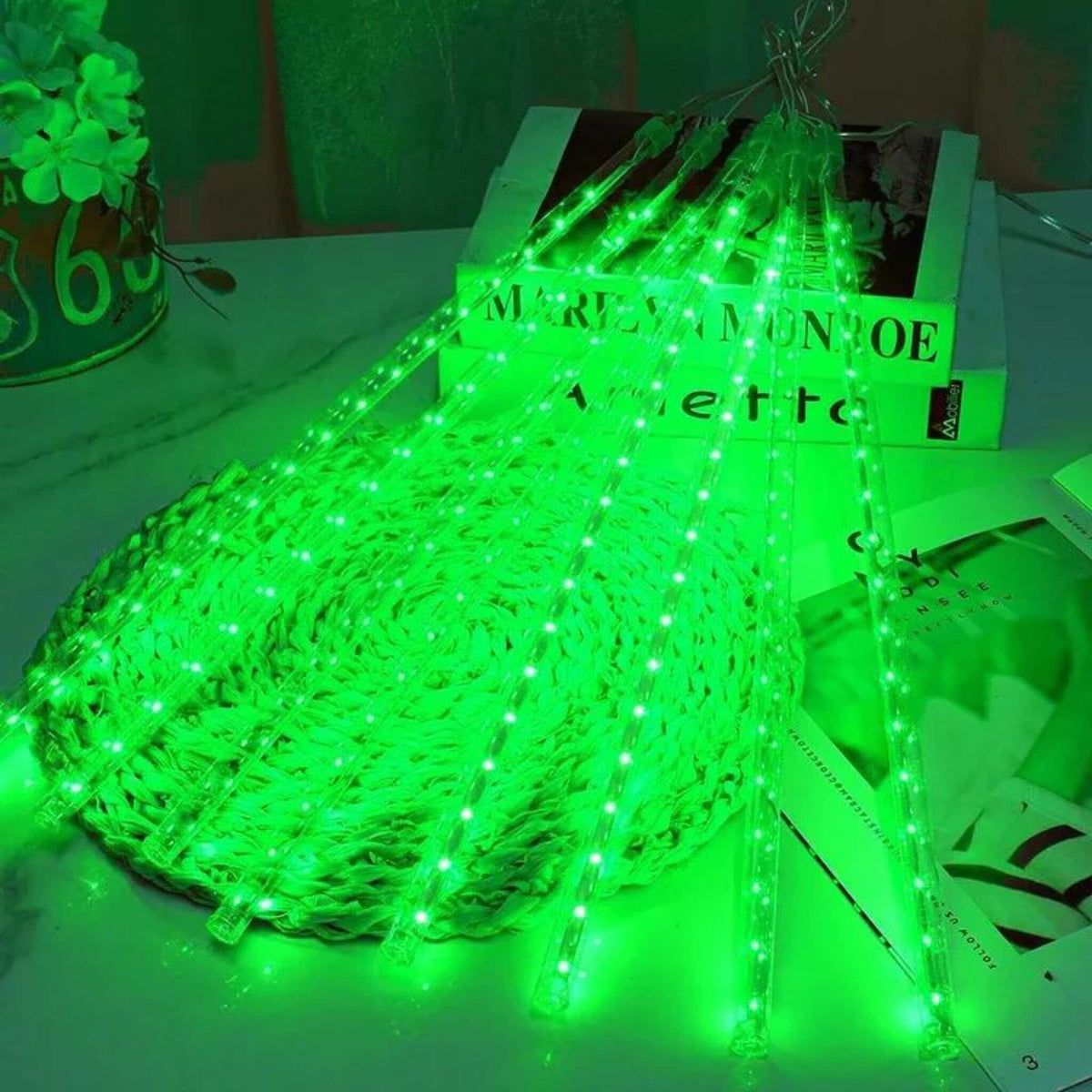 Chuva de Led Infinita Decoração de Natal - Bivolt