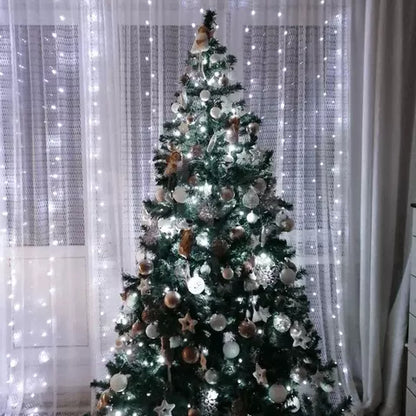 Cortina de LED Corda Luzes Decoração de Natal – 100, 200 e 300 LEDs