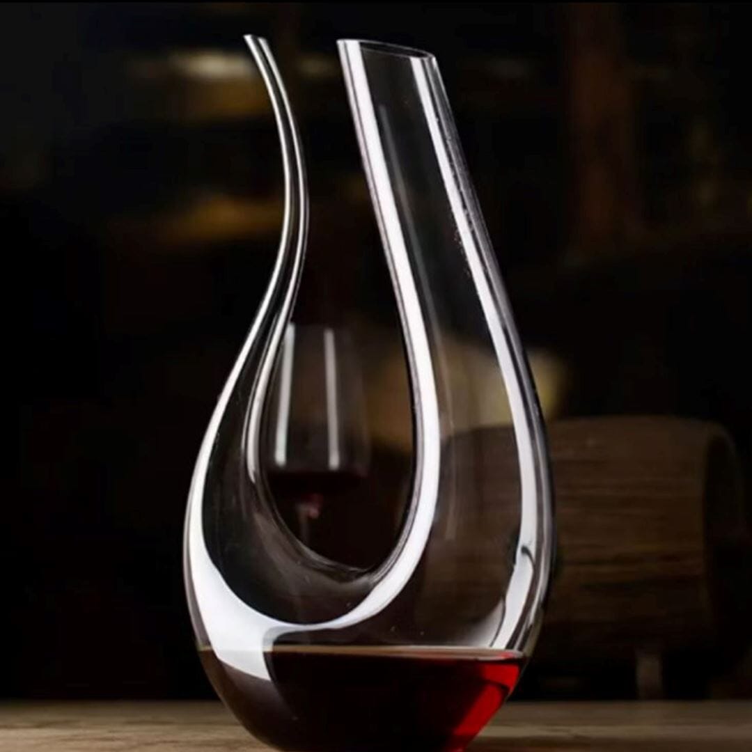 Decanter De Vinho Swan Cristal Jarra em U UtenCoz - 0009 YuDome 