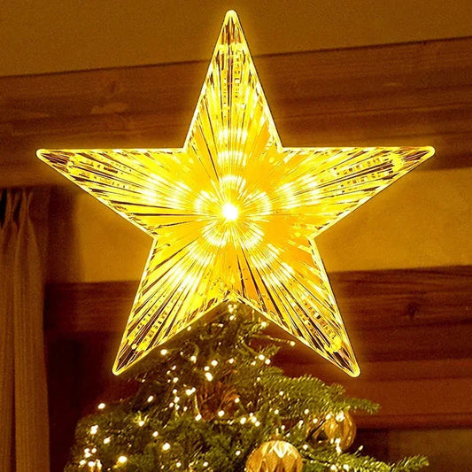 Estrela LED para Árvore de Natal - SwanChristmas