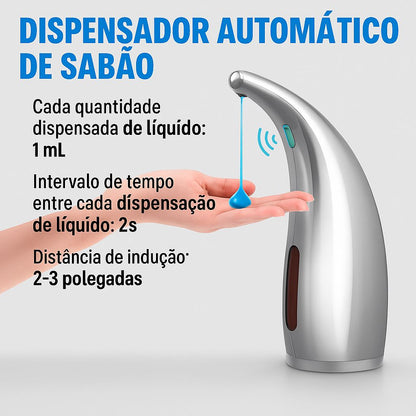 Dispenser Sabonete Líquido Smart Drop Conceito 