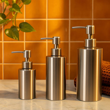 Dispenser Sabonete Líquido Steel Inox Conceito 