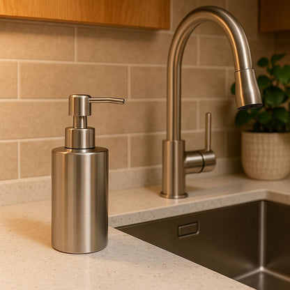 Dispenser Sabonete Líquido Steel Inox Conceito 
