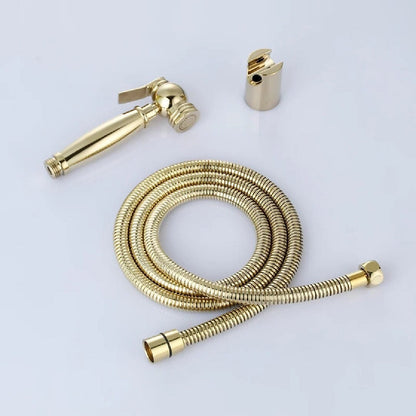 Ducha Higiênica Clássica Ouro Envelhecido ### Conceito 