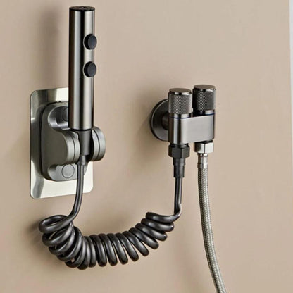 Ducha Higiênica Hydra Soft Kit Completo - Alta Pressão Ajustável ### Conceito Chumbo 