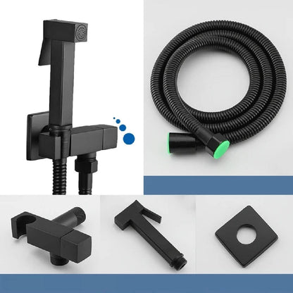 Ducha Higiênica Ultra Jato Minimalista ### Conceito Preto 