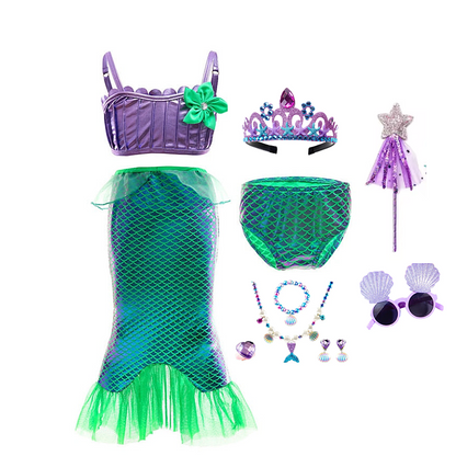 Fantasia Ariel Clássico - A pequena Sereia