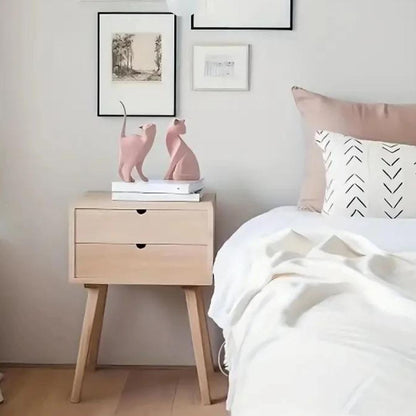 Escultura Abstrata Gato (O Par) Conceito 