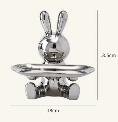 Escultura Aparador Coelho Decor Resina - 0005 Conceito 