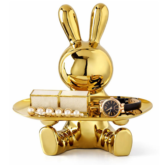 Escultura Aparador Coelho Decor Resina - 0005 Conceito 