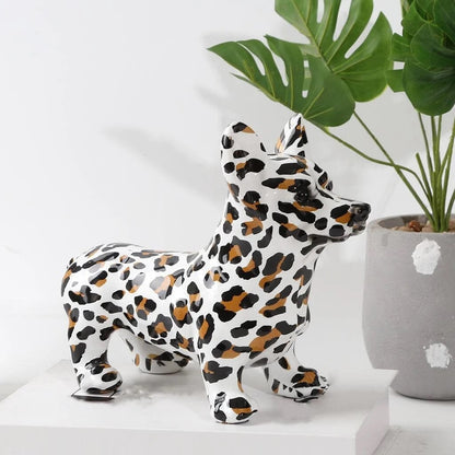 Escultura Corgi Cardigan Grafite Street & Colors Grafite - 0010 Conceito 