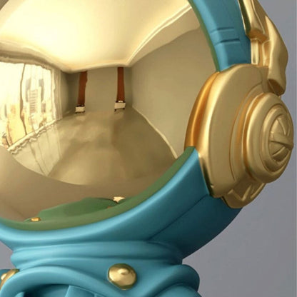 Escultura Criativa Astronauta Moderno 35cm Resina - 0064 Conceito 