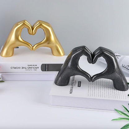 Escultura de Coração - In Love Resina - 0011 Conceito 