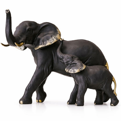 Escultura de Elefante Moderno Resina - 0043 Conceito 