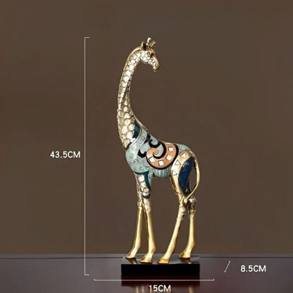 Escultura Decorativa Moderna Girafas ### Conceito 43.5cm 