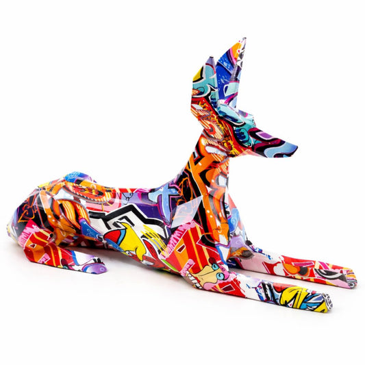 Escultura Doberman Street & Colors Conceito 