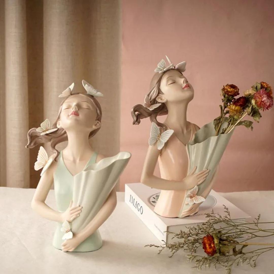 置物 Bella Escultura e Aparador de Flores Bella Butterfly (30cm) – Conceito