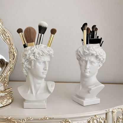 Escultura e Vaso Decorativo David Michelangelo Resina - 0049 Conceito 